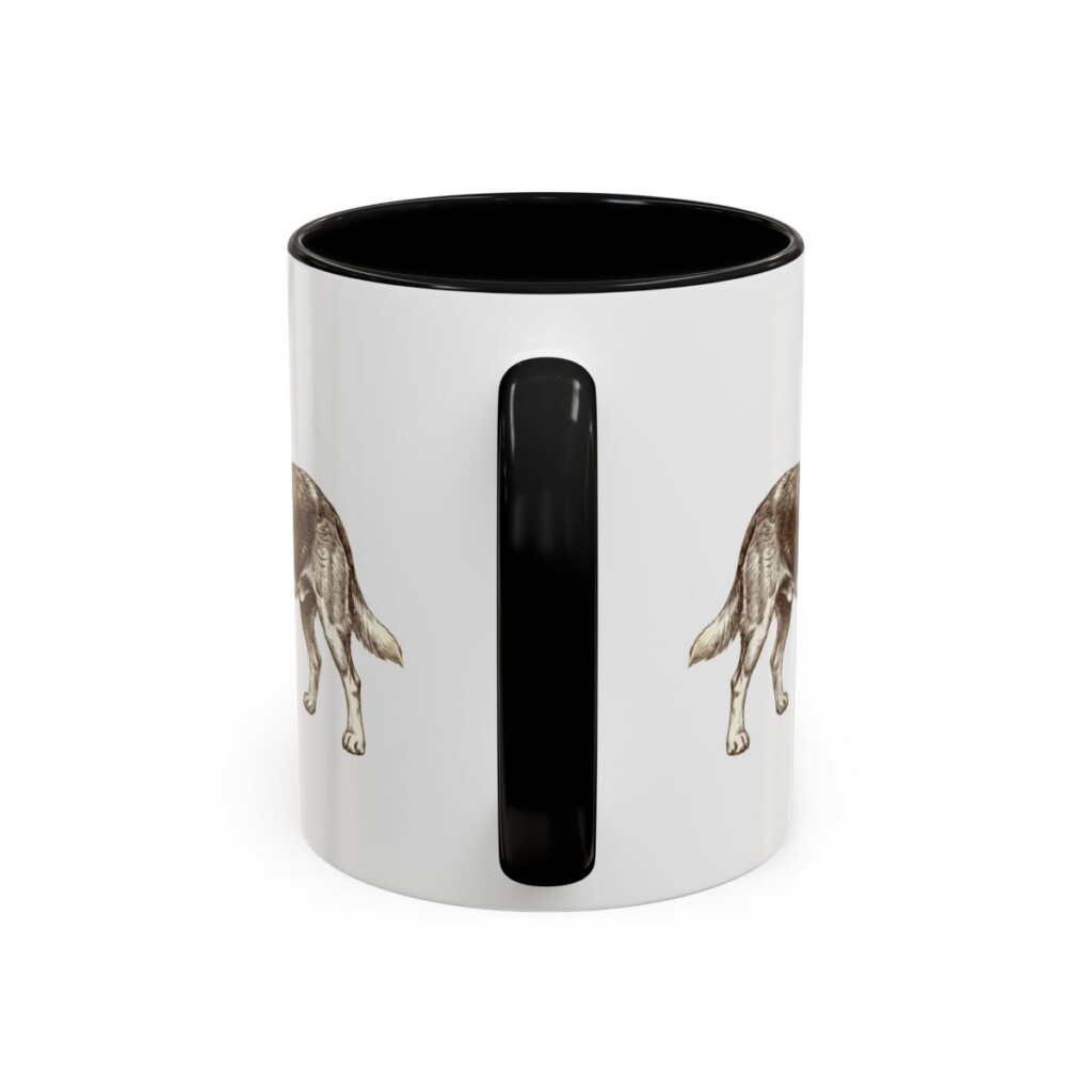 11oz Beaglier Mug, Illustrated Dog Breed Facts Coffee Mug, Vintage Dog Keepsake Gift