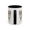 11oz Bearded Collie Mug, Illustrated Dog Breed Facts Coffee Mug, Vintage Dog Keepsake Gift