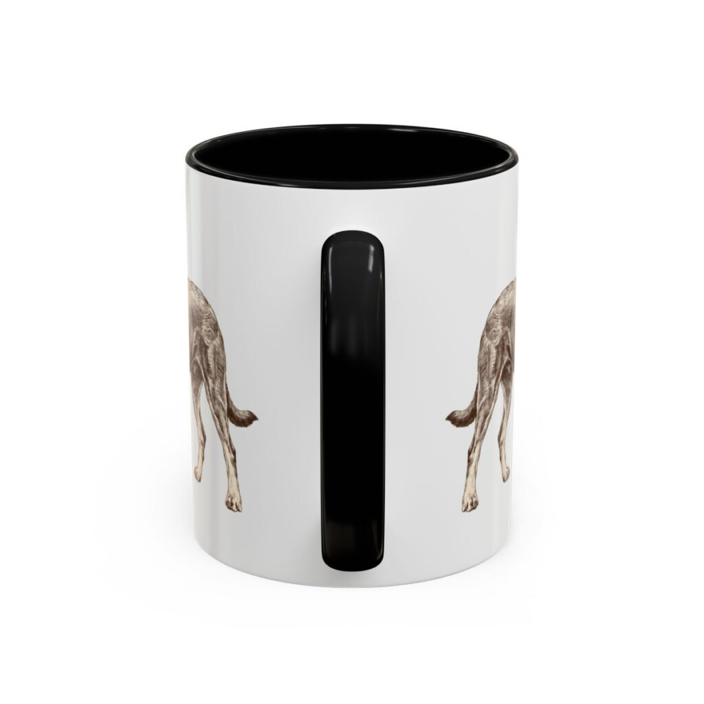 11oz Beauceron Mug, Vintage Dog Portrait Coffee Mug, Dog Lover Gift