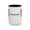 15oz Beauceron Mug, Vintage Dog Portrait Coffee Mug, Dog Lover Gift