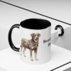 11oz Beauceron Dog Dad Mug, Vintage Sketch Coffee Mug, Dog Dad Gift