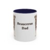 11oz Beauceron Dog Dad Mug, Vintage Sketch Coffee Mug, Dog Dad Gift