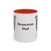 11oz Beauceron Dog Dad Mug, Vintage Sketch Coffee Mug, Dog Dad Gift