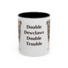 beauceron-mug-humor-black-front-3 11oz Funny Beauceron Mug, Double Dewclaws Double Trouble, Vintage Dog Coffee Mug, Dog Lover Gift