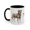 11oz Beauceron Latin Mug, Beauceron, Vintage Dog Coffee Mug, Dog Lover Gift