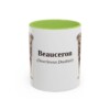 11oz Beauceron Latin Mug, Beauceron, Vintage Dog Coffee Mug, Dog Lover Gift