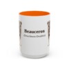 15oz Beauceron Latin Mug, Beauceron, Vintage Dog Coffee Mug, Dog Lover Gift