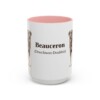 15oz Beauceron Latin Mug, Beauceron, Vintage Dog Coffee Mug, Dog Lover Gift