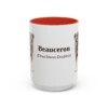 15oz Beauceron Latin Mug, Beauceron, Vintage Dog Coffee Mug, Dog Lover Gift