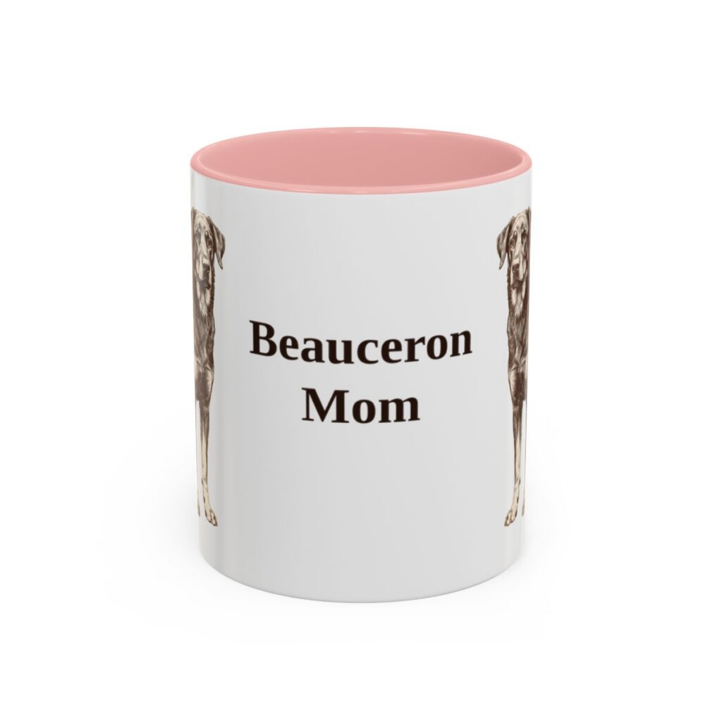11oz Beauceron Dog Mom Mug, Vintage Sketch Coffee Mug, Dog Mom Gift