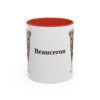 11oz Beauceron Mug, Vintage Dog Portrait Coffee Mug, Dog Lover Gift