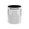 11oz Beauceron Mug, Illustrated Dog Breed Facts Coffee Mug, Vintage Dog Keepsake Gift