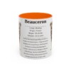 11oz Beauceron Mug, Illustrated Dog Breed Facts Coffee Mug, Vintage Dog Keepsake Gift