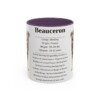 11oz Beauceron Mug, Illustrated Dog Breed Facts Coffee Mug, Vintage Dog Keepsake Gift