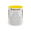 11oz Beauceron Mug, Illustrated Dog Breed Facts Coffee Mug, Vintage Dog Keepsake Gift