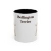 11oz Bedlington Terrier Mug, Vintage Dog Portrait Coffee Mug, Dog Lover Gift