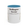 11oz Bedlington Terrier Latin Mug, Bedlington Terrier, Vintage Dog Coffee Mug, Dog Lover Gift