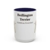 bedlington-terrier-mug-latin-navy-3 15oz Bedlington Terrier Latin Mug, Bedlington Terrier, Vintage Dog Coffee Mug, Dog Lover Gift