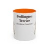 11oz Bedlington Terrier Latin Mug, Bedlington Terrier, Vintage Dog Coffee Mug, Dog Lover Gift