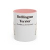 11oz Bedlington Terrier Latin Mug, Bedlington Terrier, Vintage Dog Coffee Mug, Dog Lover Gift