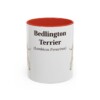 11oz Bedlington Terrier Latin Mug, Bedlington Terrier, Vintage Dog Coffee Mug, Dog Lover Gift
