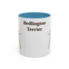 11oz Bedlington Terrier Mug, Vintage Dog Portrait Coffee Mug, Dog Lover Gift