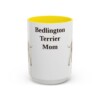 15oz Bedlington Terrier Dog Mom Mug, Vintage Sketch Coffee Mug, Dog Mom Gift