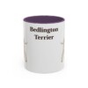 11oz Bedlington Terrier Mug, Vintage Dog Portrait Coffee Mug, Dog Lover Gift