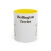 11oz Bedlington Terrier Mug, Vintage Dog Portrait Coffee Mug, Dog Lover Gift