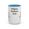 15oz Belgian Malinois Dog Dad Mug, Vintage Sketch Coffee Mug, Dog Dad Gift