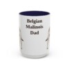 15oz Belgian Malinois Dog Dad Mug, Vintage Sketch Coffee Mug, Dog Dad Gift