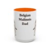 15oz Belgian Malinois Dog Dad Mug, Vintage Sketch Coffee Mug, Dog Dad Gift