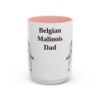 15oz Belgian Malinois Dog Dad Mug, Vintage Sketch Coffee Mug, Dog Dad Gift