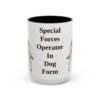 belgian-malinois-mug-humor-black-front-3 15oz Funny Belgian Malinois Mug, Special Forces Operator In Dog Form, Vintage Dog Coffee Mug, Dog Lover Gift