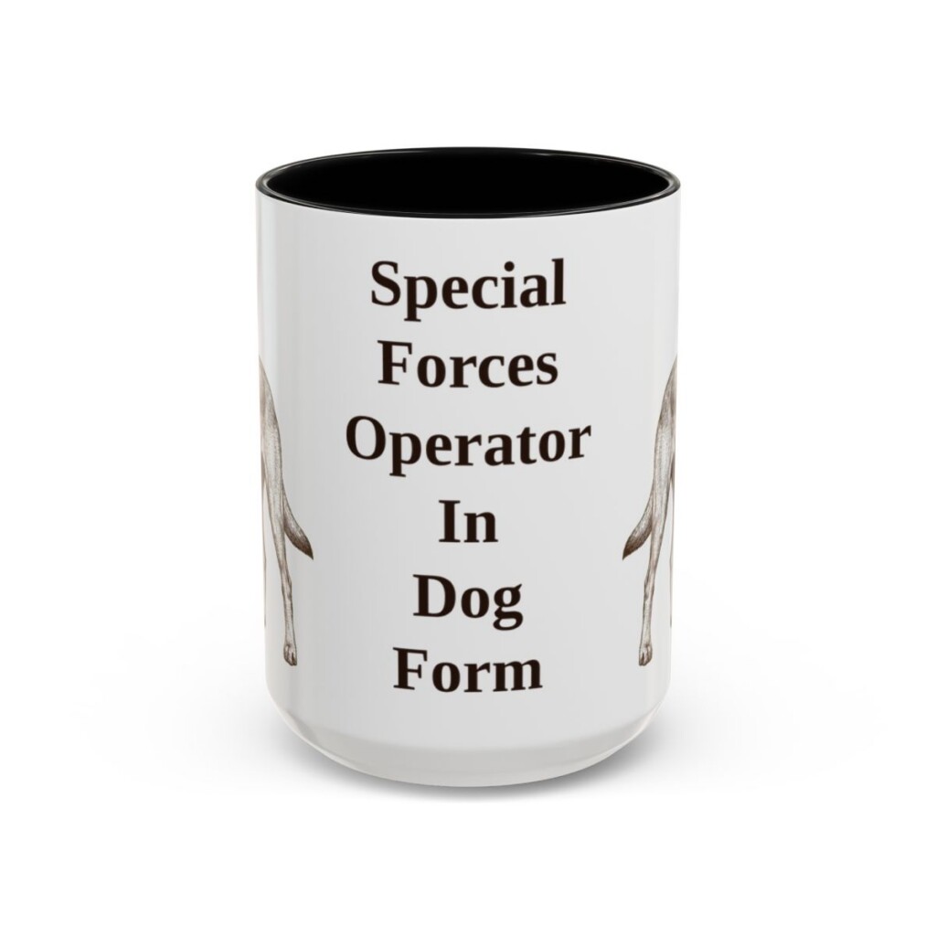 belgian-malinois-mug-humor-black-front-3 15oz Funny Belgian Malinois Mug, Special Forces Operator In Dog Form, Vintage Dog Coffee Mug, Dog Lover Gift