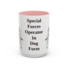 belgian-malinois-mug-humor-pink-3 15oz Funny Belgian Malinois Mug, Special Forces Operator In Dog Form, Vintage Dog Coffee Mug, Dog Lover Gift