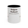 11oz Belgian Malinois Latin Mug, Belgian Malinois, Vintage Dog Coffee Mug, Dog Lover Gift