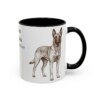 11oz Belgian Malinois Latin Mug, Belgian Malinois, Vintage Dog Coffee Mug, Dog Lover Gift