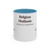 11oz Belgian Malinois Latin Mug, Belgian Malinois, Vintage Dog Coffee Mug, Dog Lover Gift