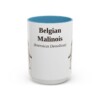 belgian-malinois-mug-latin-light-blue-3 15oz Belgian Malinois Latin Mug, Belgian Malinois, Vintage Dog Coffee Mug, Dog Lover Gift