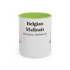 11oz Belgian Malinois Latin Mug, Belgian Malinois, Vintage Dog Coffee Mug, Dog Lover Gift