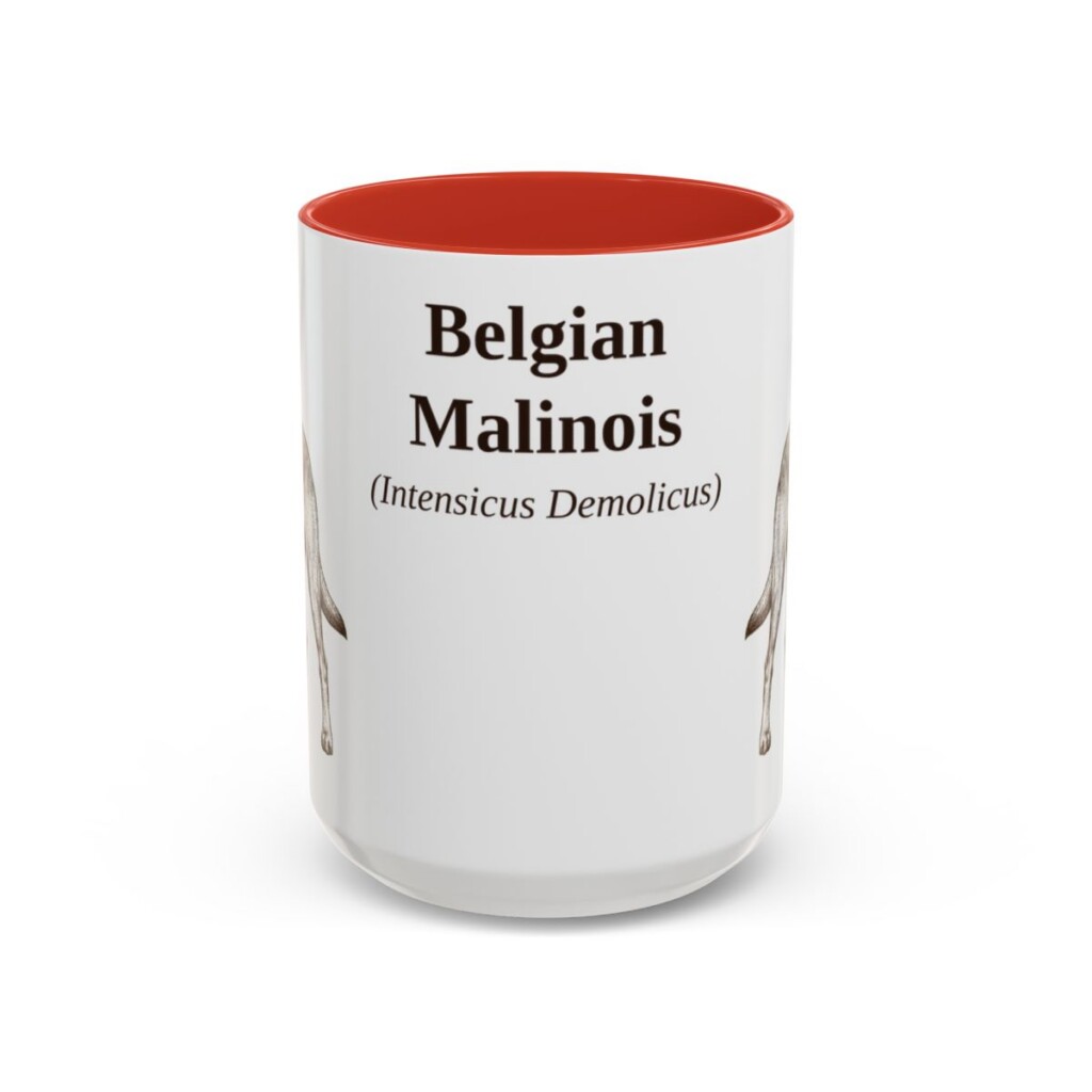 belgian-malinois-mug-latin-red-3 15oz Belgian Malinois Latin Mug, Belgian Malinois, Vintage Dog Coffee Mug, Dog Lover Gift
