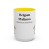 belgian-malinois-mug-latin-yellow-3 15oz Belgian Malinois Latin Mug, Belgian Malinois, Vintage Dog Coffee Mug, Dog Lover Gift