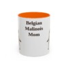 11oz Belgian Malinois Dog Mom Mug, Vintage Sketch Coffee Mug, Dog Mom Gift