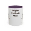 11oz Belgian Malinois Dog Mom Mug, Vintage Sketch Coffee Mug, Dog Mom Gift