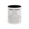 11oz Belgian Malinois Mug, Illustrated Dog Breed Facts Coffee Mug, Vintage Dog Keepsake Gift