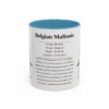 11oz Belgian Malinois Mug, Illustrated Dog Breed Facts Coffee Mug, Vintage Dog Keepsake Gift