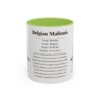 11oz Belgian Malinois Mug, Illustrated Dog Breed Facts Coffee Mug, Vintage Dog Keepsake Gift