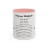 11oz Belgian Malinois Mug, Illustrated Dog Breed Facts Coffee Mug, Vintage Dog Keepsake Gift
