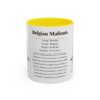 11oz Belgian Malinois Mug, Illustrated Dog Breed Facts Coffee Mug, Vintage Dog Keepsake Gift